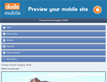 Tablet Screenshot of clfdvm.com